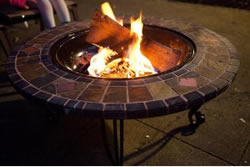 outdoor fire pit