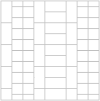 Path Stacked tile design, pattern, layout