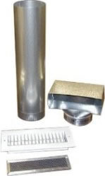 Range hood conversion kit